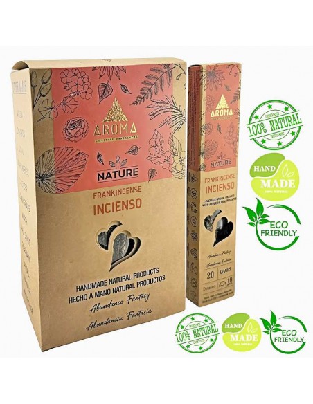 Incienso Orgánico Frankincense – Elevación Espiritual y Armonía | aromas naturales