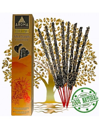 Incienso Ritual Árbol Dorado - Incienso Artesanal