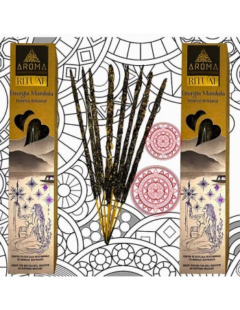 Incienso Ritual Energía Mandala - Incienso Artesanal con Aroma Envolvente 2
