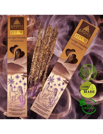 Incienso Ritual Energía Mandala - Incienso Artesanal con Aroma Envolvente