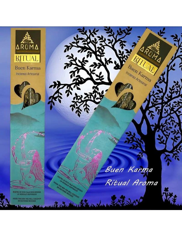 Incienso Ritual Buen Karma - Armoniza tu energía y tu espacio