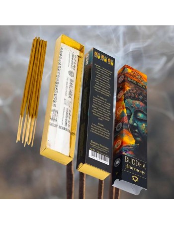Incienso Banjara Buddha Harmony: Aromaterapia Espiritual con Cedro y Frankincense 2