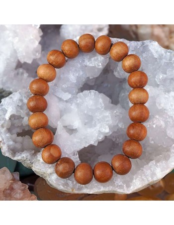 Pulsera de Madera de Cedro del Himalaya – 21 cuentas