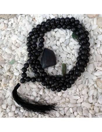 Mala de Ágata Negra 108 Cuentas – Protección y Enfoque Espiritual 2