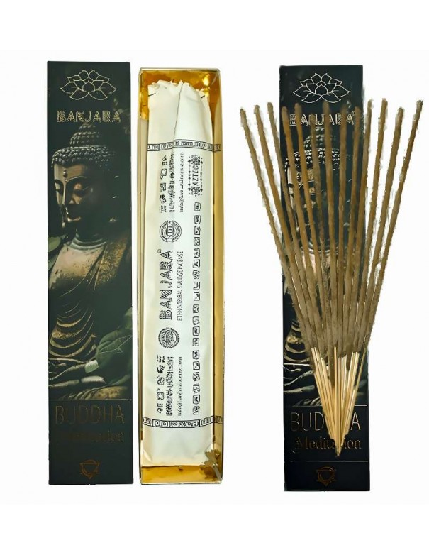 Incienso Buddha Meditación BANJARA-Conecta con tu Paz Interior