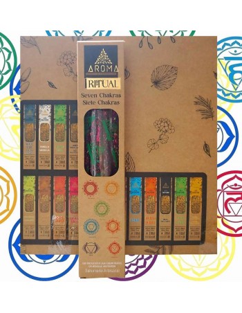 ncienso Orgánico Ritual 7 Chakras AROMA – Armoniza tu Energía Interior