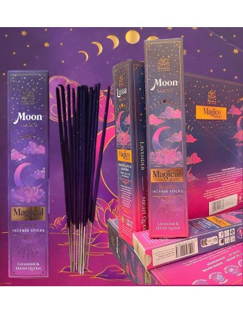 Incienso Himalaya Luna Mágica – Lavanda & Dama de Noche