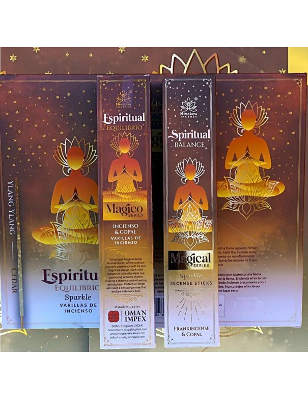Incienso Equilibrio Espiritual – Frankincense y Copal | Magical Series Himalaya