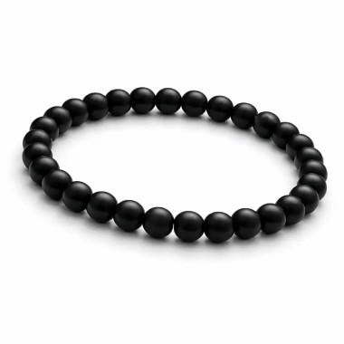 Pulsera Shaligram auténtica – piedra sagrada de Nepal | Protección espiritual