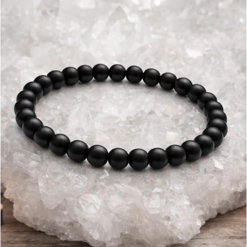 Pulsera Shaligram auténtica – piedra sagrada de Nepal | Protección espiritual
