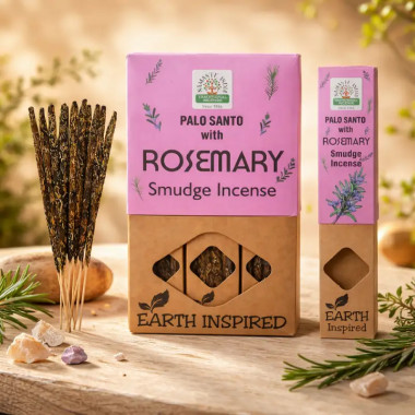 Incienso Romero y Palo Santo Namaste India 25g | Earth Inspired