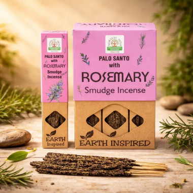 Incienso Romero y Palo Santo Namaste India 25g | Earth Inspired 2