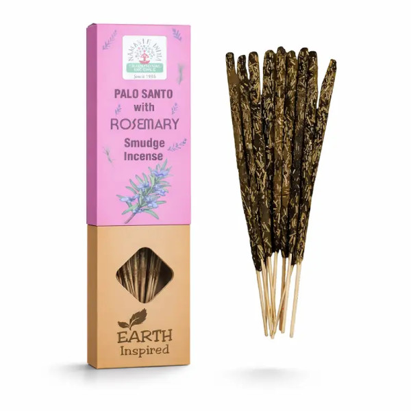 Incienso Romero y Palo Santo Namaste India 25g | Earth Inspired