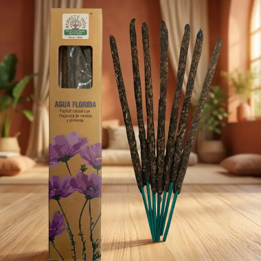Incienso Natural Agua Florida Namaste India – Limpieza Energética, Purificación y Armonía