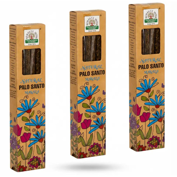 Incienso de Palo Santo Natural Masala Namaste India | 10 Varillas