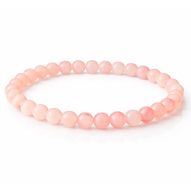 Pulsera de Cuarzo Rosa 6 mm – Amor, Sanación y Energía del Corazón 2