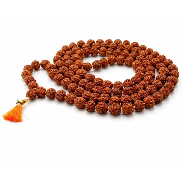 Eleva tu espíritu con Nuestra Japa Mala de Rudraksha: 108 Cuentas de 10mm