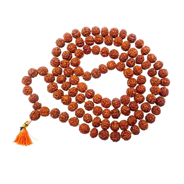 Eleva tu espíritu con Nuestra Japa Mala de Rudraksha: 108 Cuentas de 10mm
