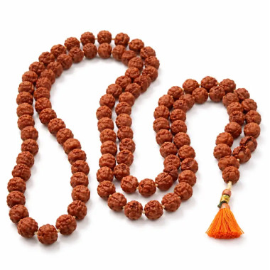 Eleva tu espíritu con Nuestra Japa Mala de Rudraksha: 108 Cuentas de 10mm 2
