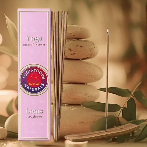 Incienso Yoga Lotus – Pureza Floral y Armonía Interior