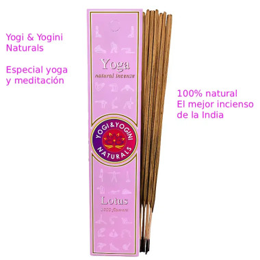 Incienso Yoga Lotus – Pureza Floral y Armonía Interior 2