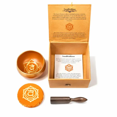 Cuenco Tibetano Chakra Sacro – Creatividad, Fluidez y Energía Vital