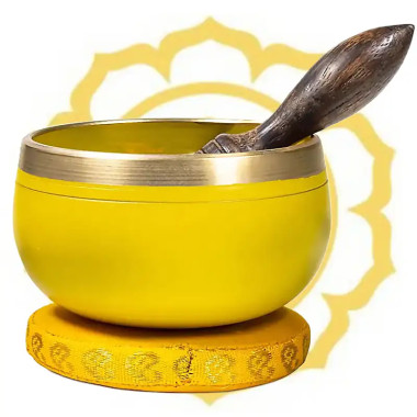 Cuenco Tibetano Chakra Plexo Solar – Confianza y Claridad Interior