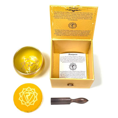 Cuenco Tibetano Chakra Plexo Solar – Confianza y Claridad Interior 2