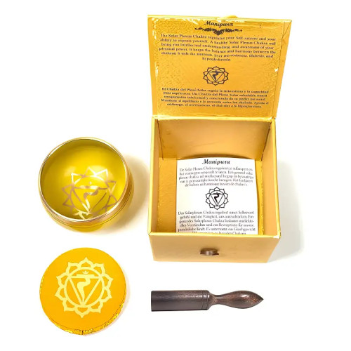 Cuenco Tibetano Chakra Plexo Solar – Confianza y Claridad Interior