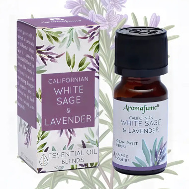 Esencia Salvia Blanca & Lavanda – Purificación Suave y Calma Profunda