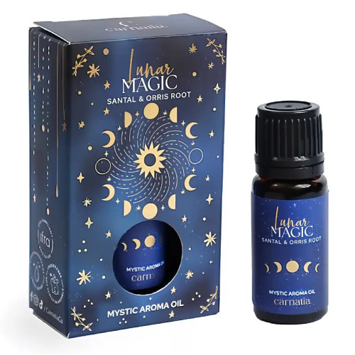 Aceite Aromático Lunar Magic – Sándalo & Raíz de Iris - Calma Cósmica