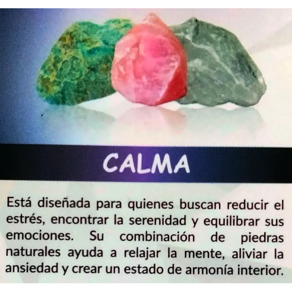 Kit de Minerales “Calma” – Cuarzo Blanco, Cuarzo Rosa y Amazonita