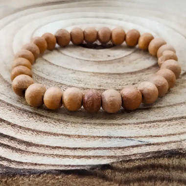Japa Mala de Muñeca de Sándalo – Meditación y Protección Espiritual 2