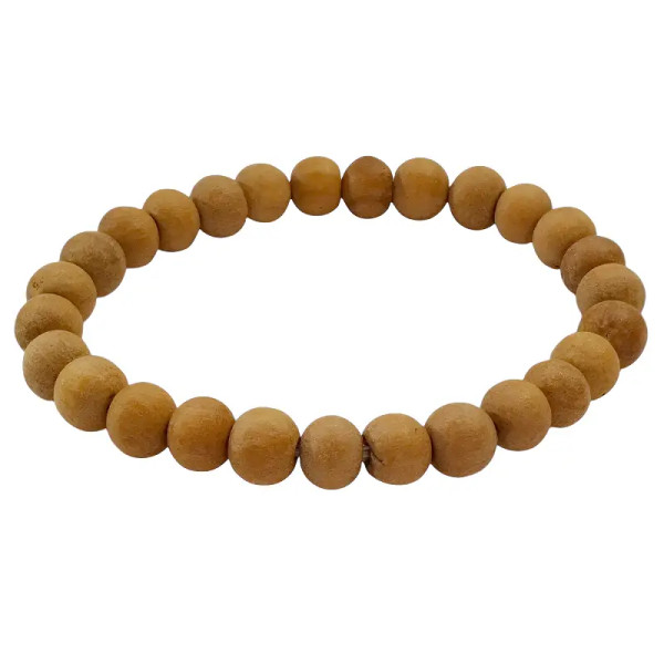 Japa Mala de Muñeca de Sándalo – Meditación y Protección Espiritual
