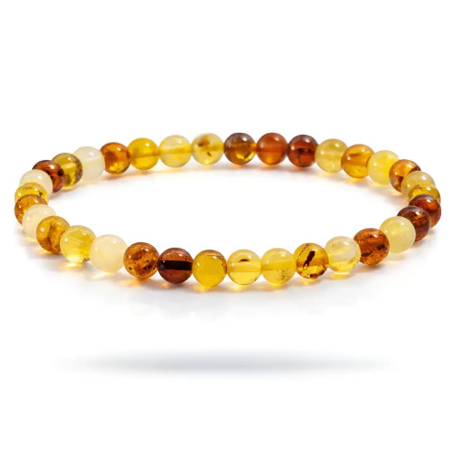 Pulsera de Ámbar Báltico Natural – Energía, Protección y Bienestar