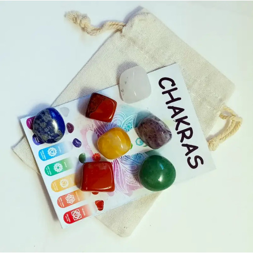 Kit de Minerales 7 Chakras – Energía y Armonía Interior