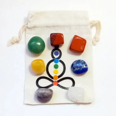 Kit de Minerales 7 Chakras – Energía y Armonía Interior