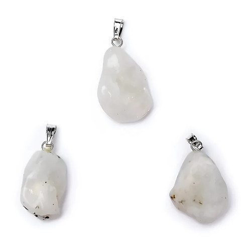 Colgante de Piedra de Luna – Intuición, Feminidad y Armonía Interior