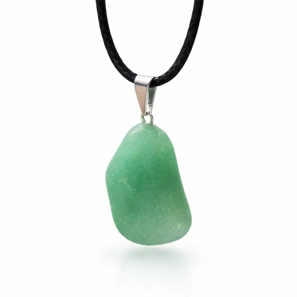Colgante de Aventurina Verde – Equilibrio, y Armonía Interior