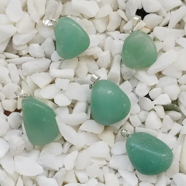 Colgante de Aventurina Verde – Equilibrio, y Armonía Interior