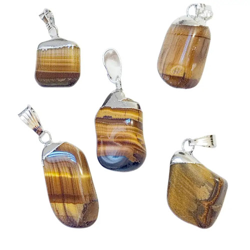 Colgante de Ojo de Tigre – Protección, Confianza y Energía Vital