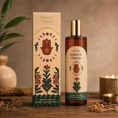 Spray Sahumerio “Cree en los Milagros” – Mirra Mystique (100 ml)