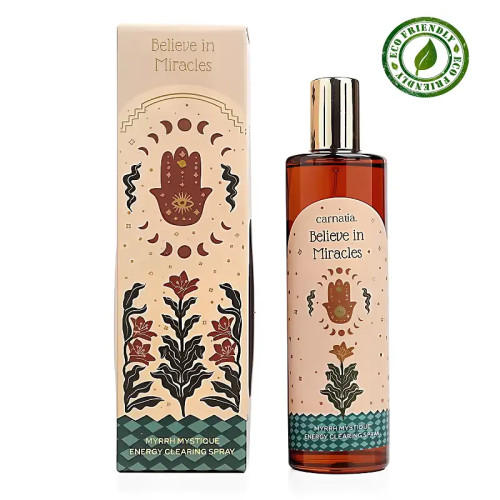 Spray Sahumerio “Cree en los Milagros” – Mirra Mystique (100 ml)