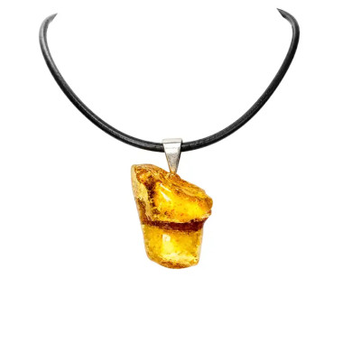 Colgante de Ámbar Copal Natural con Cordón | Energía y Armonía 2