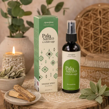 Spray Palo Santo & Salvia Blanca | Sahumerio sin Humo Premium