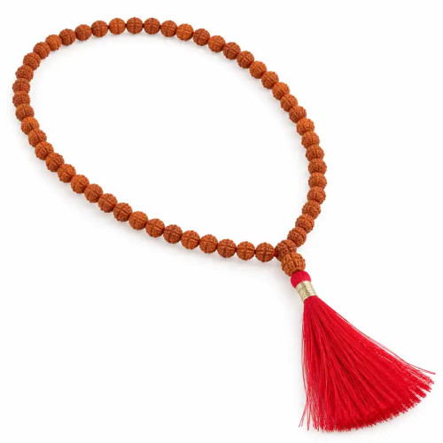 Mala de Viaje Rudraksha 54 Cuentas 6 mm | MandalaBisutería
