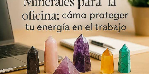Minerales para la oficina: cómo proteger tu energía en el trabajo y potenciar tu productividad