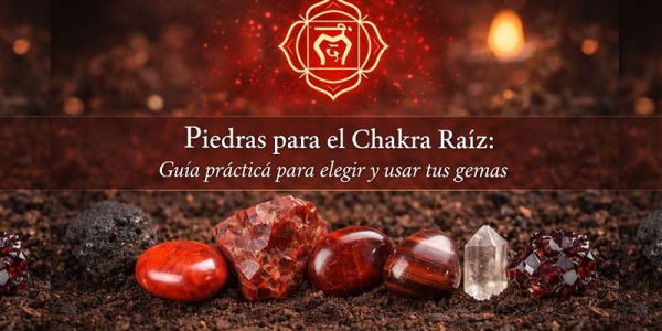 Piedras para el Chakra Raíz: Guía práctica para elegir y usar tus gemas efectivamente
