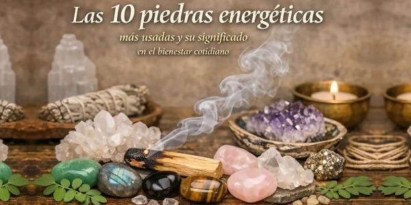 Las 10 piedras energéticas más usadas y su significado en el bienestar cotidiano
