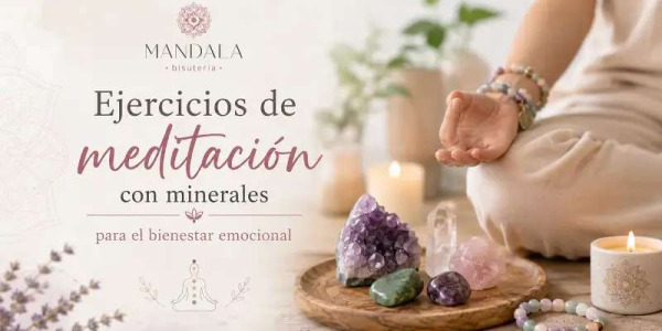 Ejercicios de meditación con minerales para el bienestar emocional